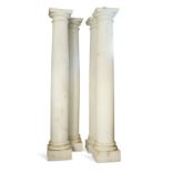 Four Doric columns, 20th century,