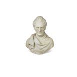 A 19th century marble bust by John Kirk,