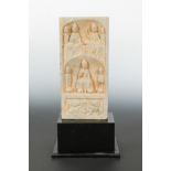 A Chinese limestone Buddhist votive stele, in Northern Wei Dynasty style,