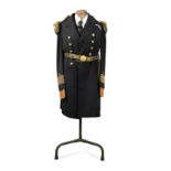 A Royal Navy Surgeon Captain's coat,