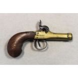 Ketland London, a percussion pocket pistol,