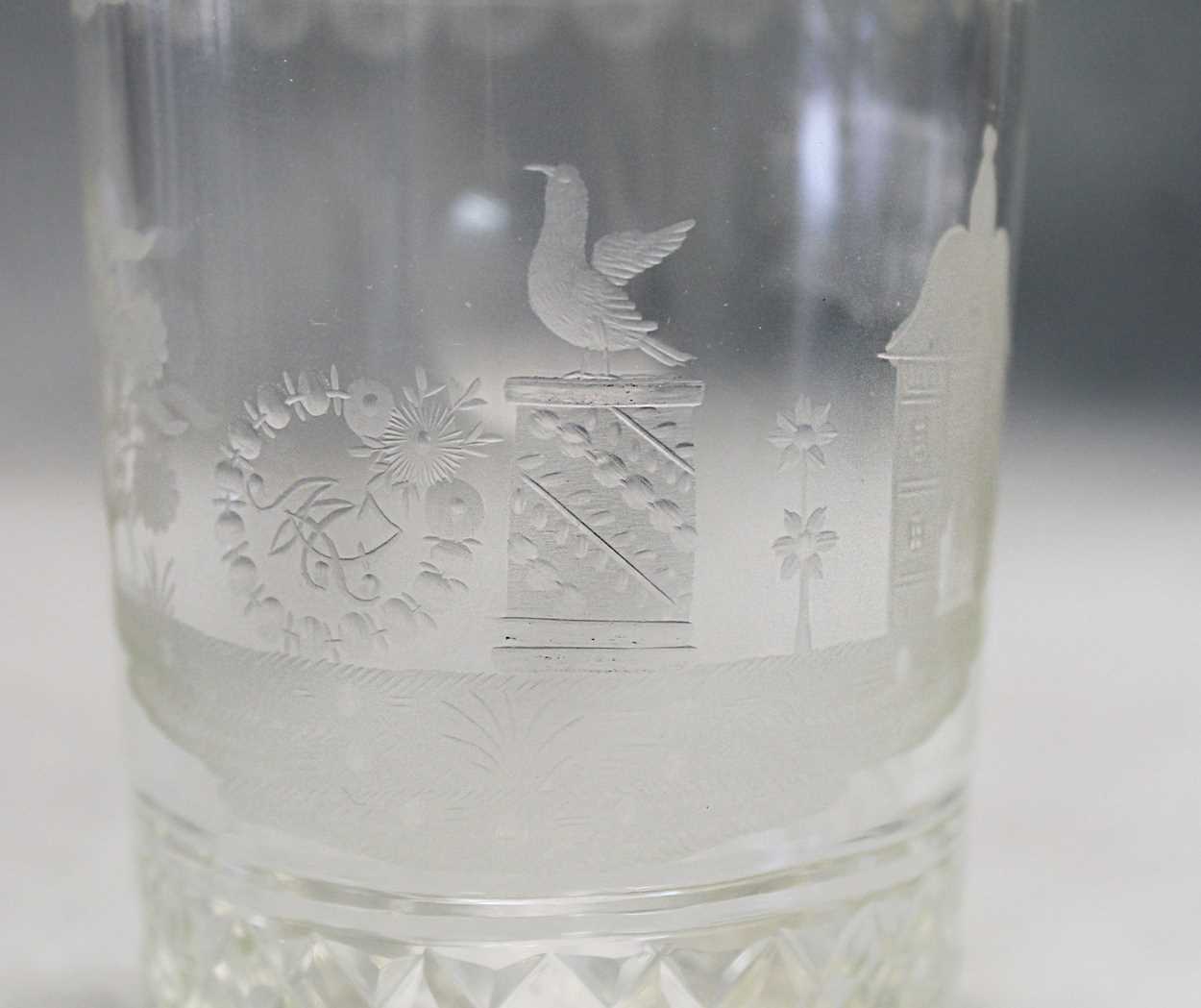 An 18th century drinking glass, possibly Russian, - Image 10 of 11