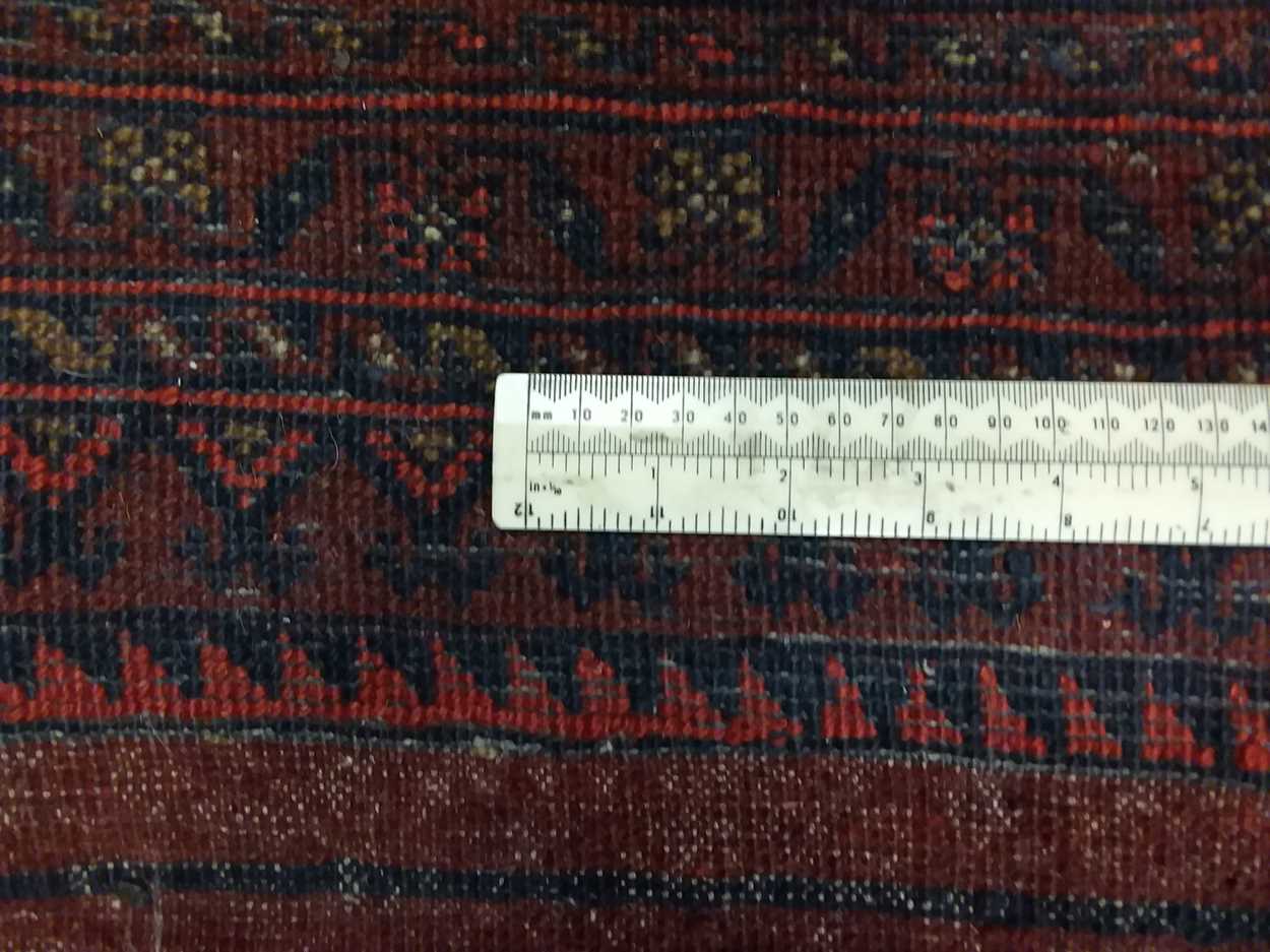 Large Afghan carpetCondition report: Very good condition with no obvious wear or damage Selvage - Image 3 of 3