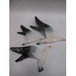 A set of three Beswick pottery graduated wall hanging seagulls (3)