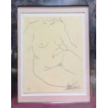 Jorio Vivarelli (Italian, 1922-2008), female nude, signed and numbered in pencil, 50/150, limited