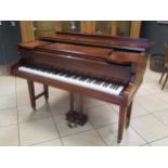 A Challen baby boudoir piano nos 37244Condition report: 1920's Screws missing from the top the