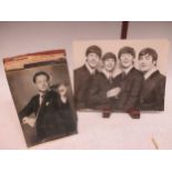 A 1930's autograph book of musicians to include Eva Turner, Vronsky, Hambourg and a Beatles