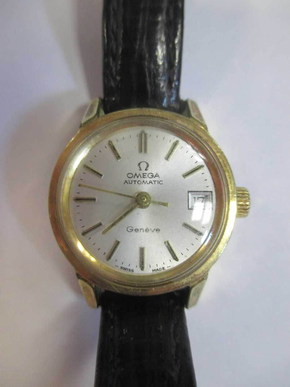 Omega ladies automatic wristwatch with date - Image 2 of 2