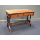 Arts & Crafts desk, 74 x 107 x 55.5cm