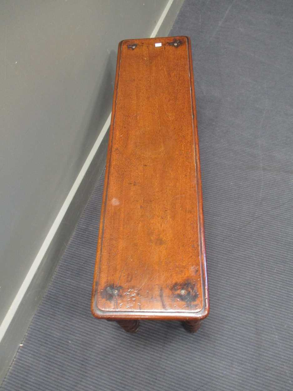 A 19th century hall bench (adapted) - Image 5 of 7