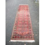 A modern Shirvan style runner 360 x 93cm