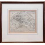 Emanuel Bowen, Carte De Universelle Ptolomee, uncoloured map, 15.5 x 19cm