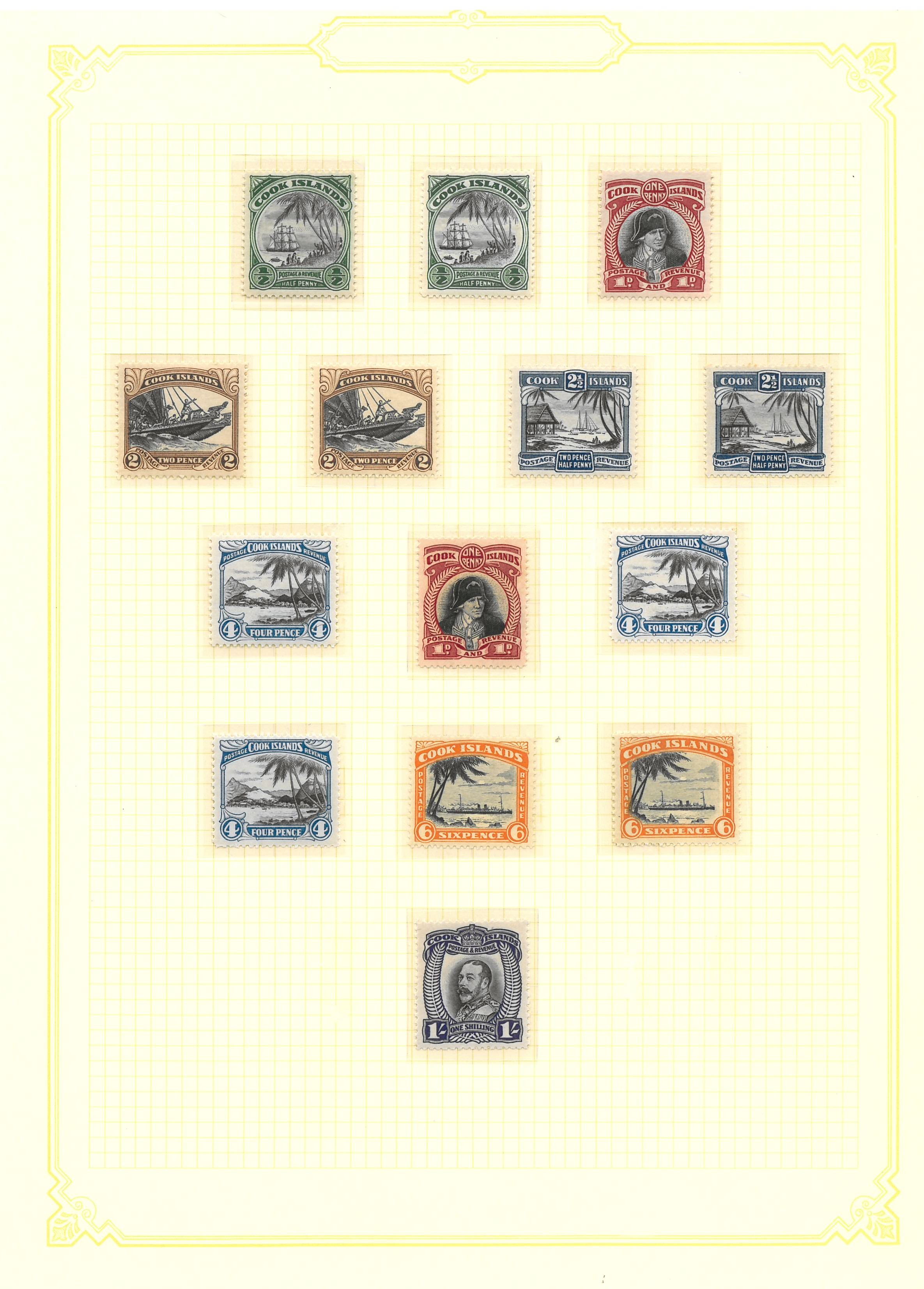 Cook Islands, Aitutaki, Rarotonga: An Important & Specialist Unmounted Mint Collection (UMM), - Image 4 of 4