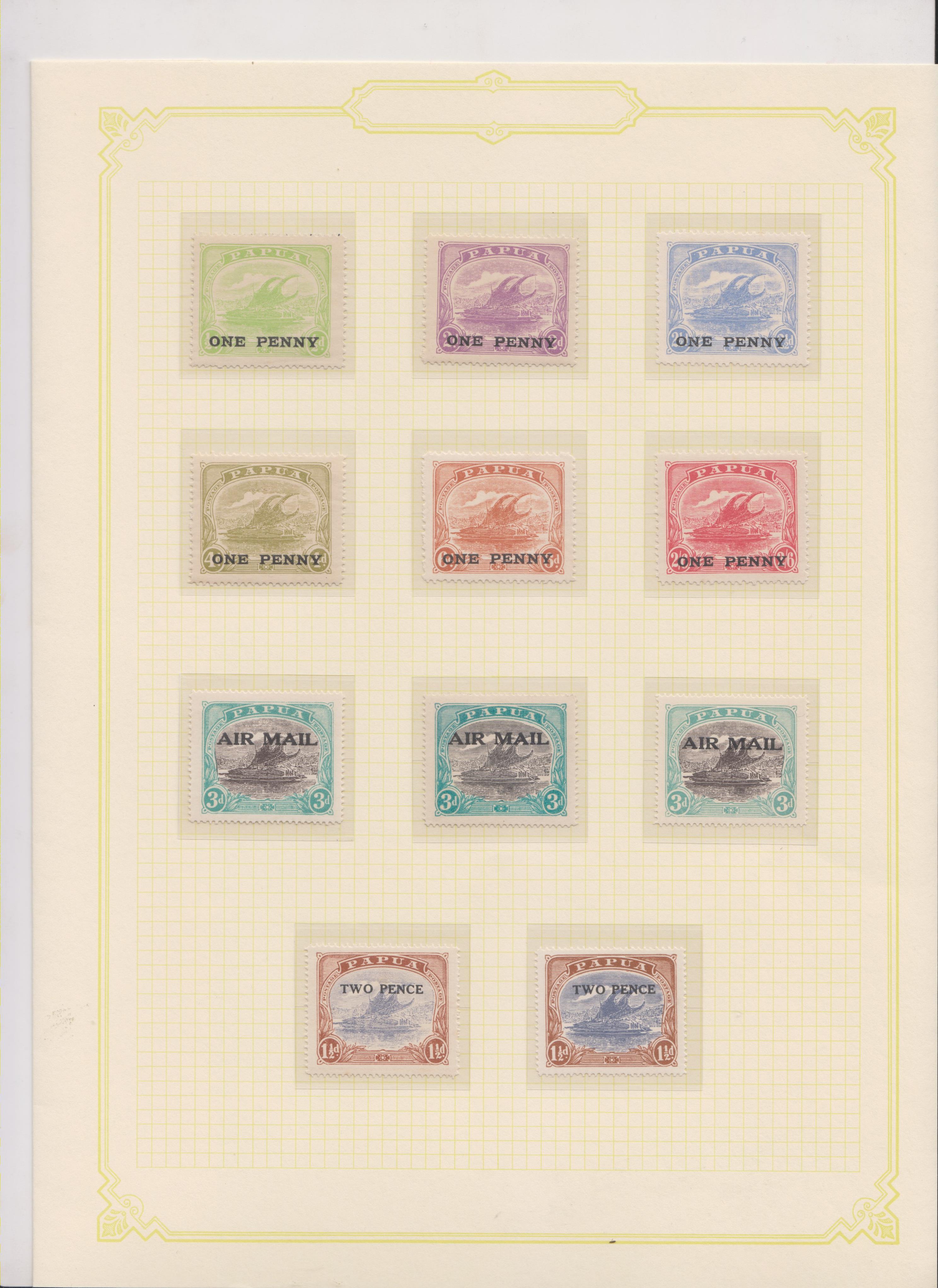 Papua & PNG, Norfolk Island: An Unmounted Mint Collection (UMM),