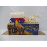 A boxed Tudor Rose 'Evaluated Polythene Western Pioneer Chuck Wagon'.