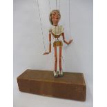 A boxed Pelham puppet 'Fairy Godmother', non original box, head crafted by Gill Leaper (of Alice and