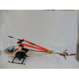 A KALT CXII model helicopter, plus a second example for spares.