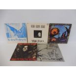 Five punk/post punk LPs to include Bauhaus Bela Lugosi's Dead on blue vinyl, ASF, Sub Ham Ams, New