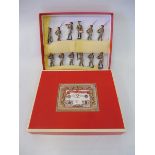 A Qualite Francais set of Frennch colonial troops, with ammonites to the box.