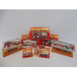 A collection of eleven assorted boxed and carded die-cast models, nine by Majorette, all emergency
