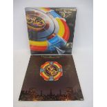 Two ELO LPs to include 'Out of the Blue' with poster and space craft insert, vg+ to exc.