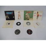 A small bundle of Queen and Freddie Mercury promotional demos to include Queen's first LP, Love of