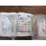 A quantity of stamps and cards.