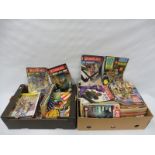 A collection 2000AD comics, many 1980s, 1990s and some earlier.