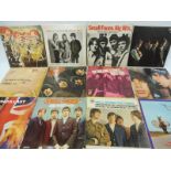 Twelve LPs mainly 1960s to feature The Beatles, Small Faces, Kinks, The Who, Humble Pie etc.