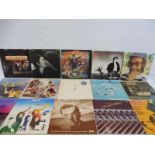 A quantity of LPs including John Lennon and Elton John.