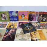 15 LPs mainly rock and roll, to include The Everley Brothers, Buddy Holly etc. all appear in vg to