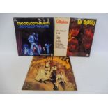 The Troggs, three albums, two include Cellophane, cover and vinyl all VG.