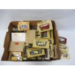 A large box of Matchbox Models of Yesteryear including limited edition.