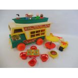 A Fisher Price Family Camper with accessories.