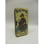 A Gallaher's Cut Golden Bar 'Golfing lady' tin.