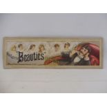 A small pictorial advertisement for 'Our Little Beauties' Cigarettes by Allen & Ginter, Richmond