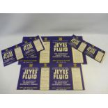 Four Jeyes Fluid George V 1939 large paper labels.