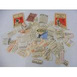 A collection of early chemist bottle labels etc.