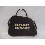 A BOAC Cunard holdall.