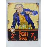 A contemporary and decorative oil on board advertising Pears' Soap, 21 1/2 x 26".