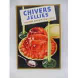 A Chivers Jellies pictorial showcard of good bright colour, 12 3/4 x 18 1/4".