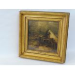 G.B. WILLCOCKS - 'Water Mill near Moreton(?), oil on canvas, gilt framed, signed to rear of