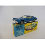 Corgi Toys no. 264 - Oldsmobile Tornado, small rip to one end flap, model in near mint condition.