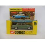 Corgi Toys no. 275 - Rover 2000TC, with golden jack wheels, small amount of pen to front of box,