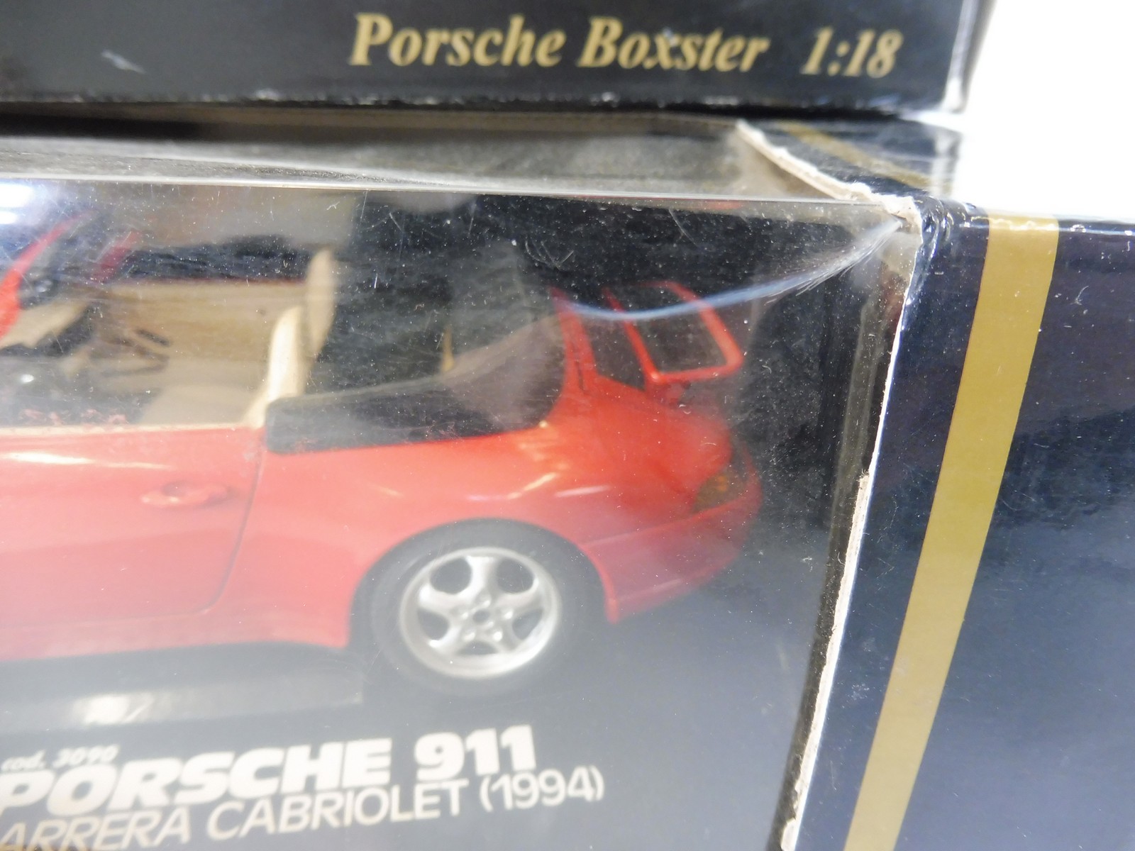 Four boxed Burago 1:18th scale, all Porsche cars, boxes good. - Image 8 of 8