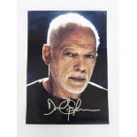 A signed Dave Gilmour self portrait photograph, our vendor tells us that this was signed at Nick