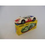 Corgi Toys no. 330 - Porsche Carrera, model and box in near mint condition.