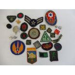 A small collection of mainly boy scout patches from the 1960s.