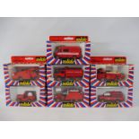 Seven boxed Solido fire emergency vehicles to include Dodge, Iveco etc.