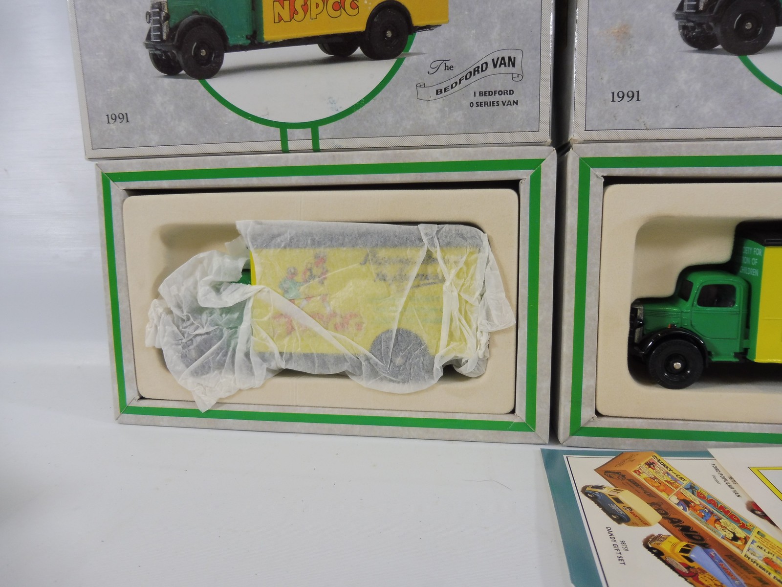 Six boxed Corgi Classics models to include a Thornycroft bus, NSPCC Bedford van etc. - Image 3 of 5